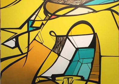 RESO-_Yellow_-aérosol-et-acrylique-sur-toile-courtesy-Adda-&-Taxie-Gallery